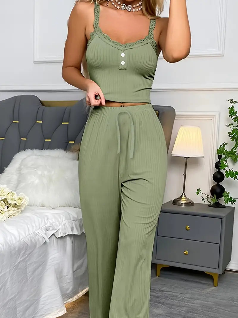 Imma - Ensemble de nuit en dentelle pour femme