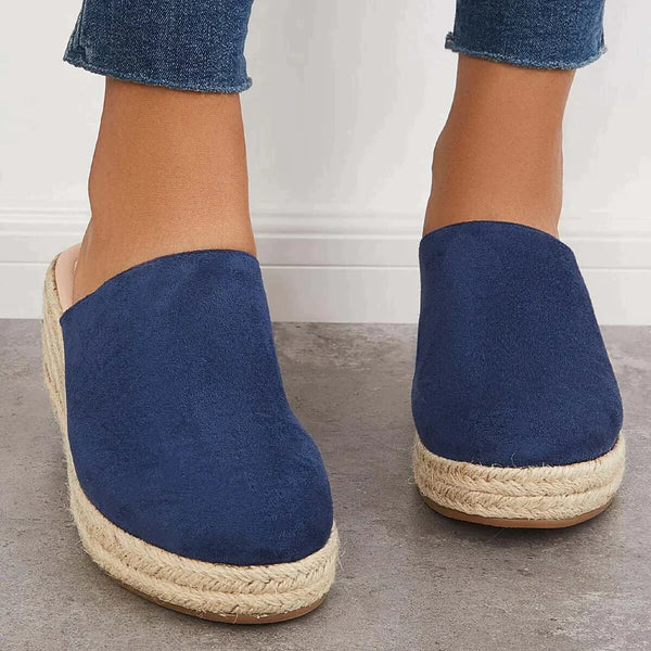 Maronti - Sandales espadrilles fermées pour femmes
