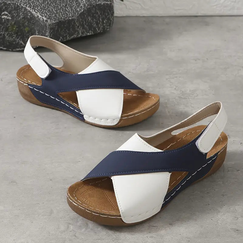Ayana - Sandales compensées orthopédiques confortables
