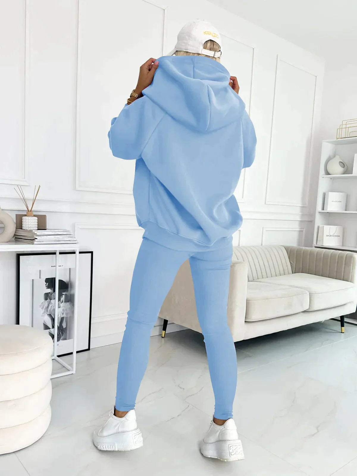Sara - Ensemble décontracté et confortable avec sweat à capuche