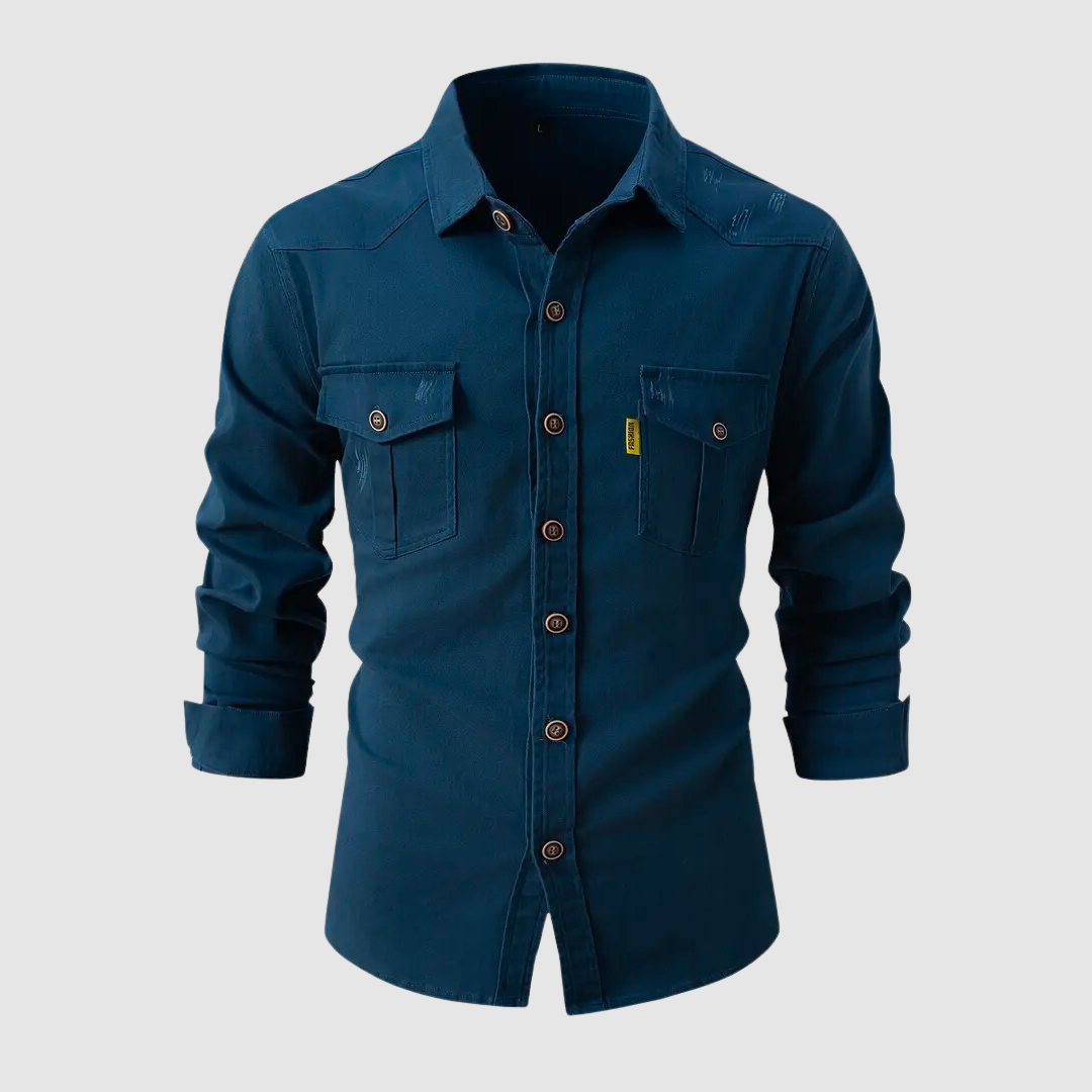 Julius - Polo Tendance À Manches Longues Pour Homme