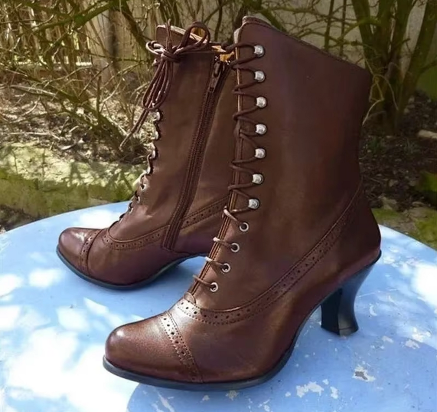 Shiloh – Bottes en cuir à lacets