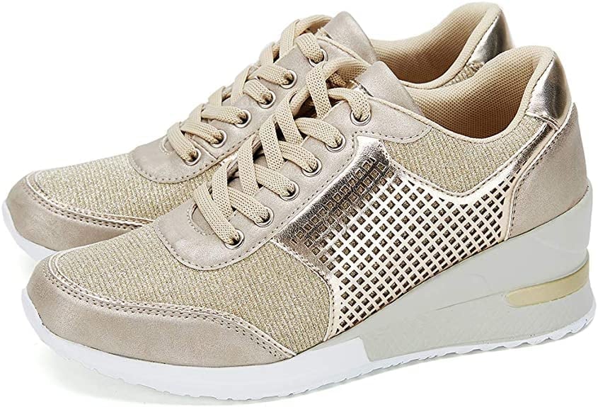 Amelia - Baskets orthopédiques à talons hauts avec talon compensé