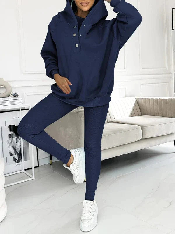 Sara - Ensemble décontracté et confortable avec sweat à capuche