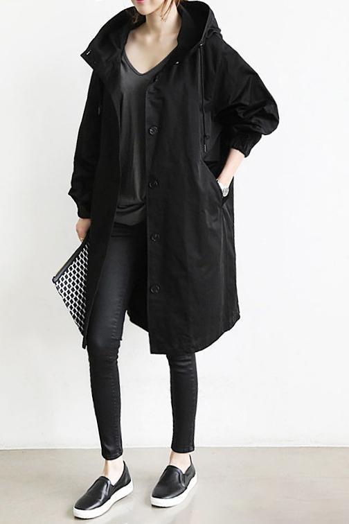 BelleRue - Trench imperméable à capuche