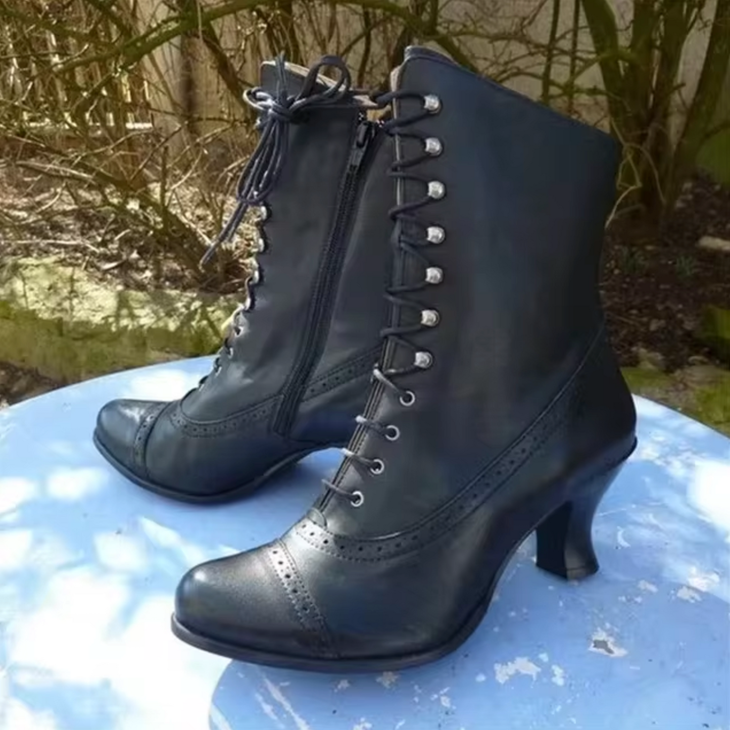 Shiloh – Bottes en cuir à lacets
