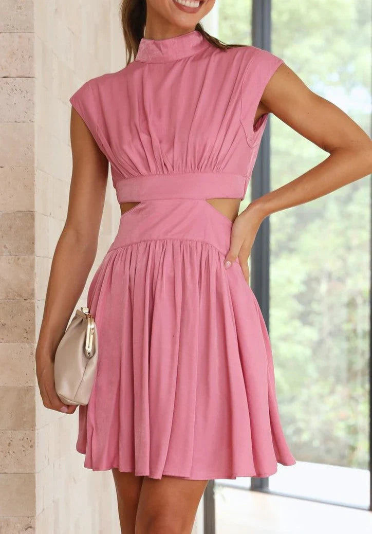 Grace - Robe glamour et élégante avec découpe à la taille pour femmes