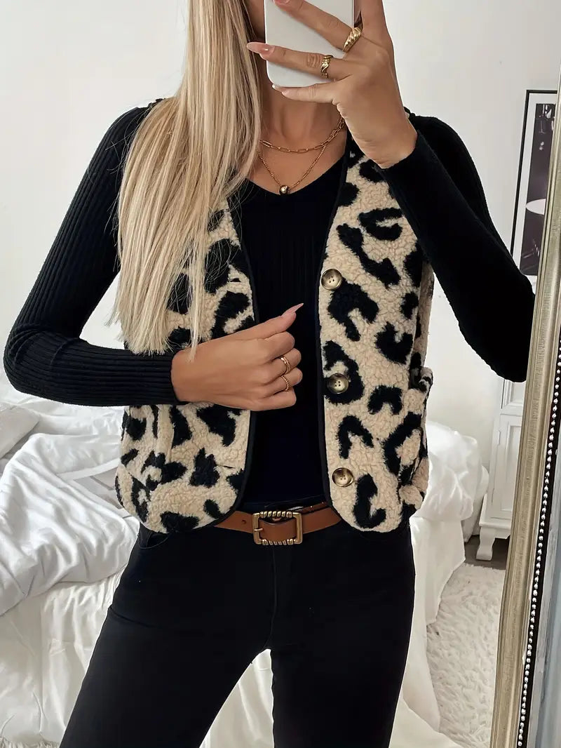 Paola – Gilet polaire élégant sans manches