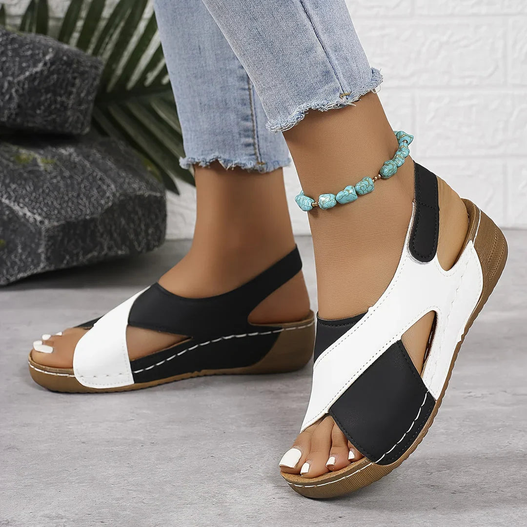 Ayana - Sandales compensées orthopédiques confortables