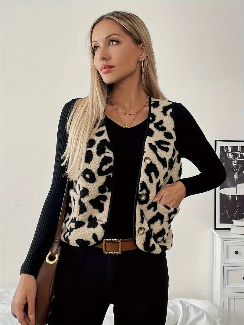 Paola – Gilet polaire élégant sans manches