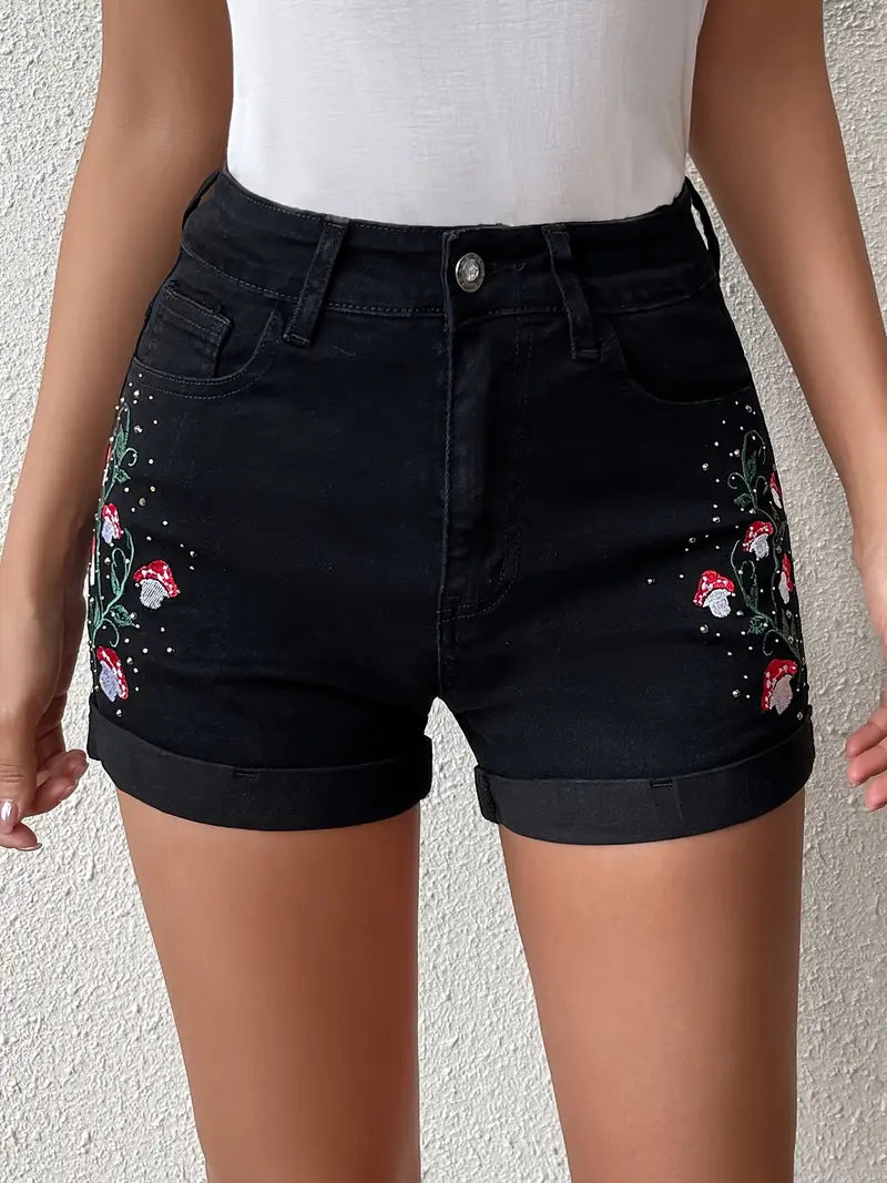 Rossie - Short en jean élégant pour femme