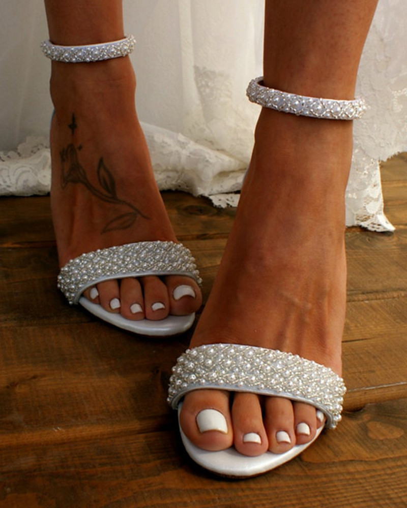 Erin - Sandales de Mariage Élégantes