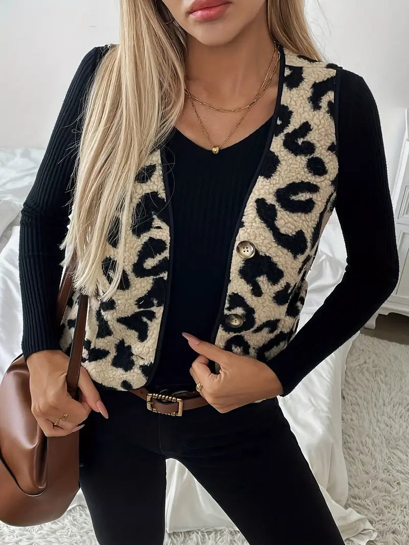 Paola – Gilet polaire élégant sans manches