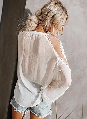 Anastasia - Top en maille de dentelle