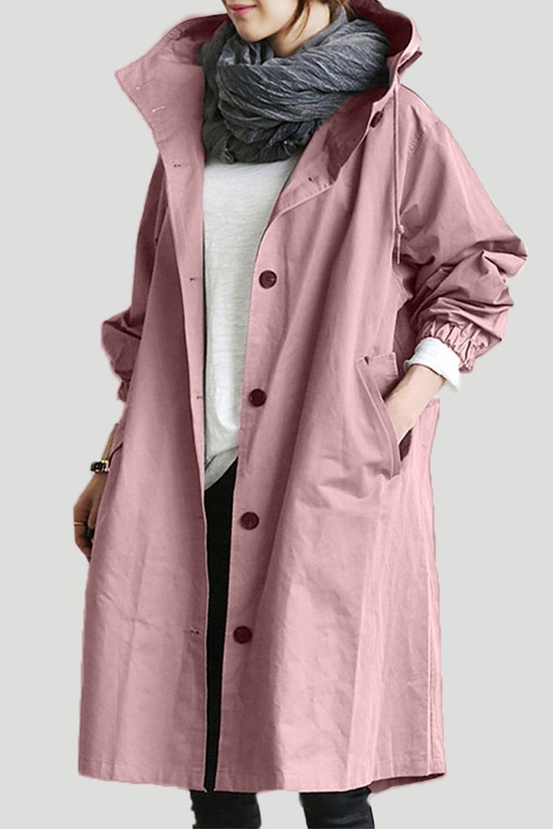 BelleRue - Trench imperméable à capuche