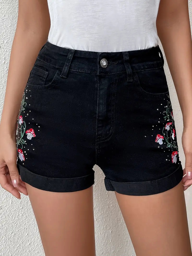 Rossie - Short en jean élégant pour femme