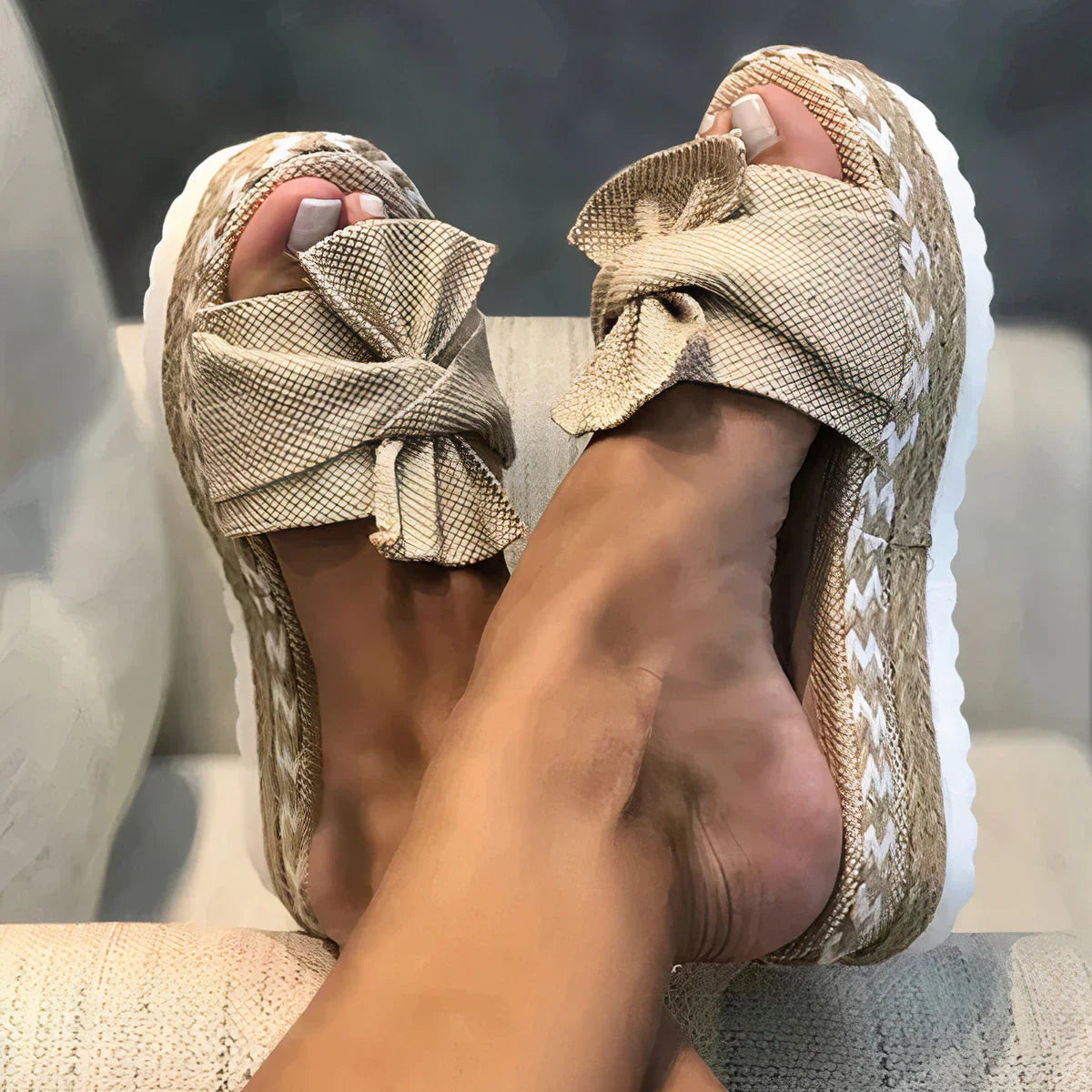 Sarah - Sandales à plateforme espadrilles pour femmes