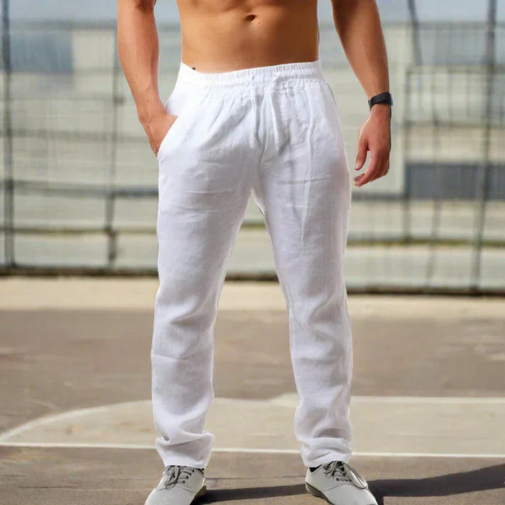 Alberto – pantalon en lin pour homme