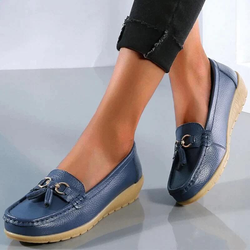 Amy - Mocassins orthopédiques en cuir