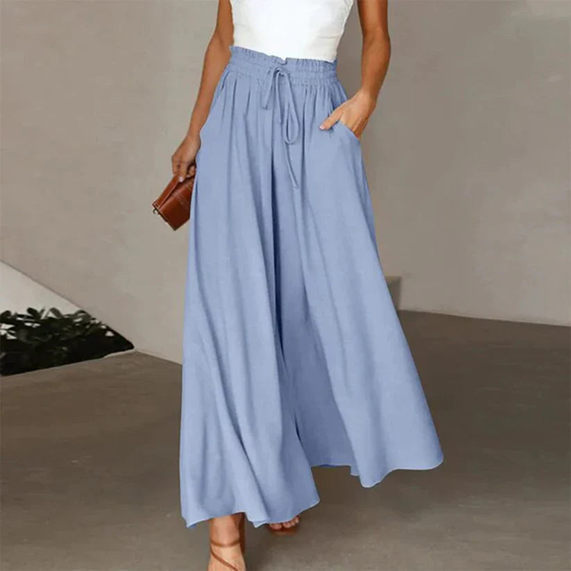 Mildred - Jupe longue taille haute pour femme
