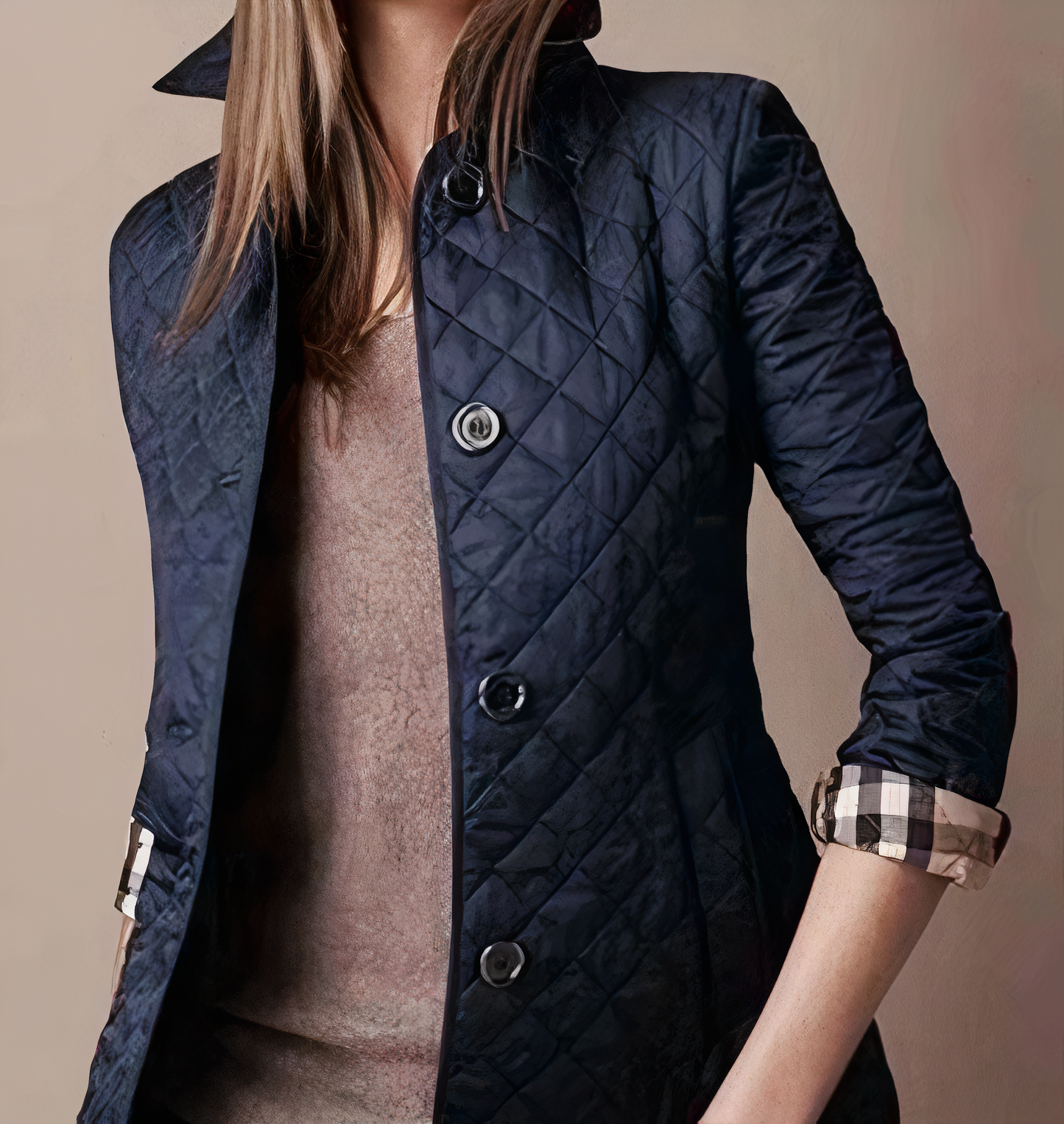 Evelyn - Veste en soie et coton pour femmes