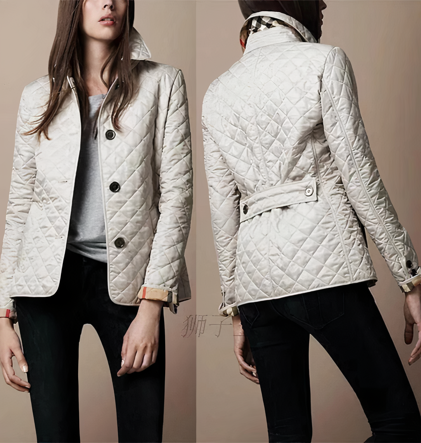 Evelyn - Veste en soie et coton pour femmes