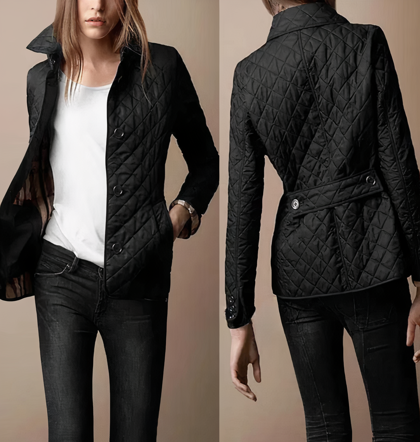 Evelyn - Veste en soie et coton pour femmes