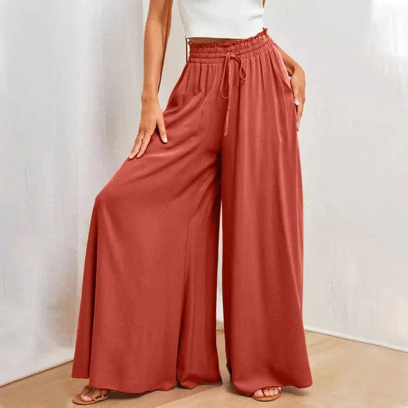 Mildred - Jupe longue taille haute pour femme