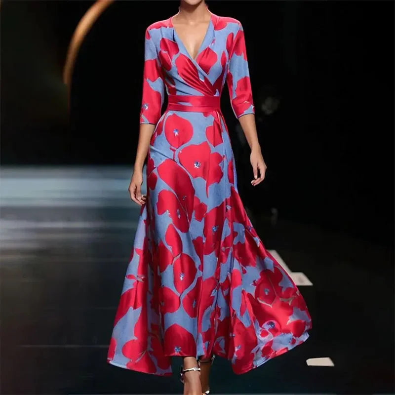 Matisse – Robe longue florale élégante