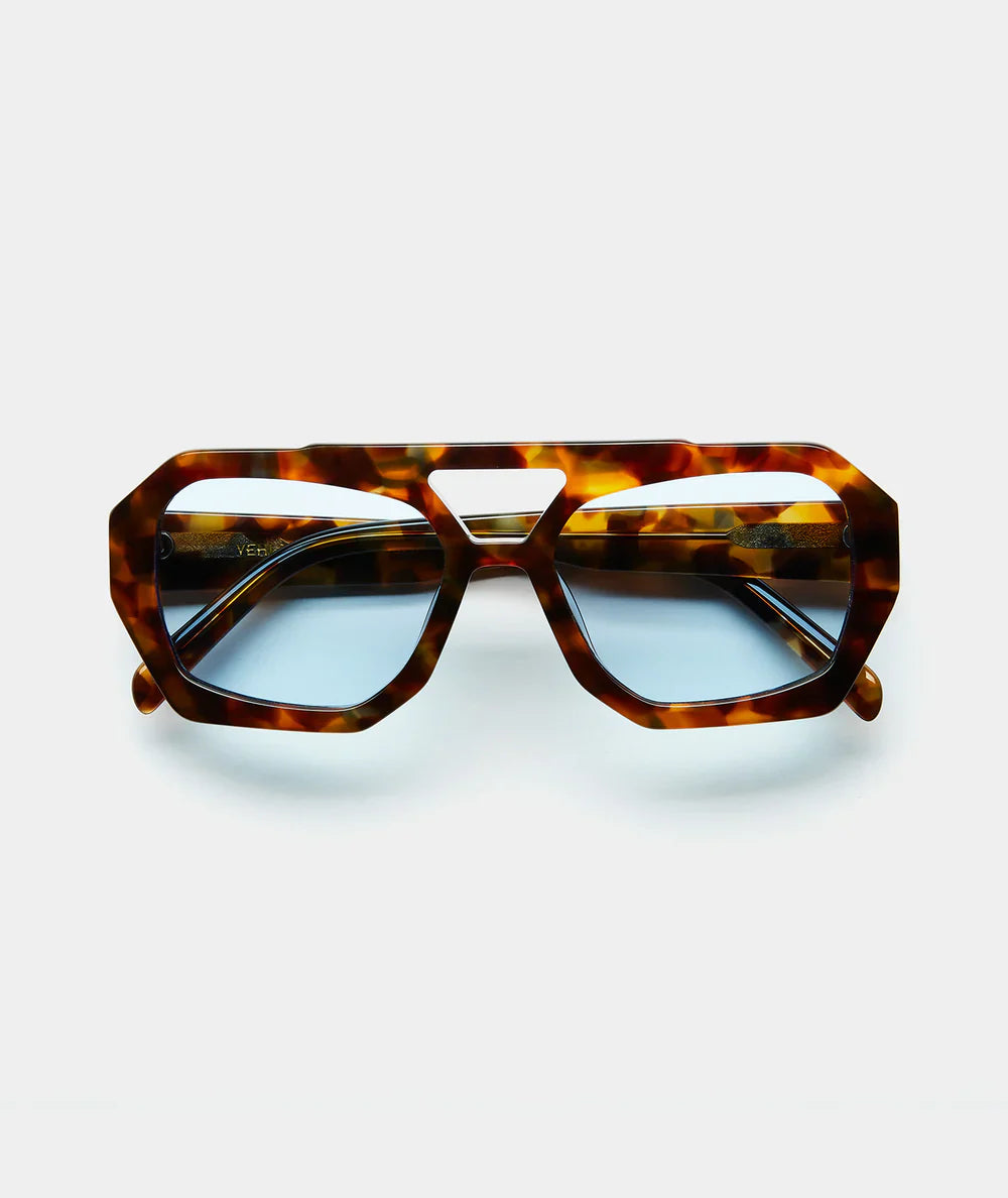 Hazel - Lunettes de soleil aviateur carrées pour femmes