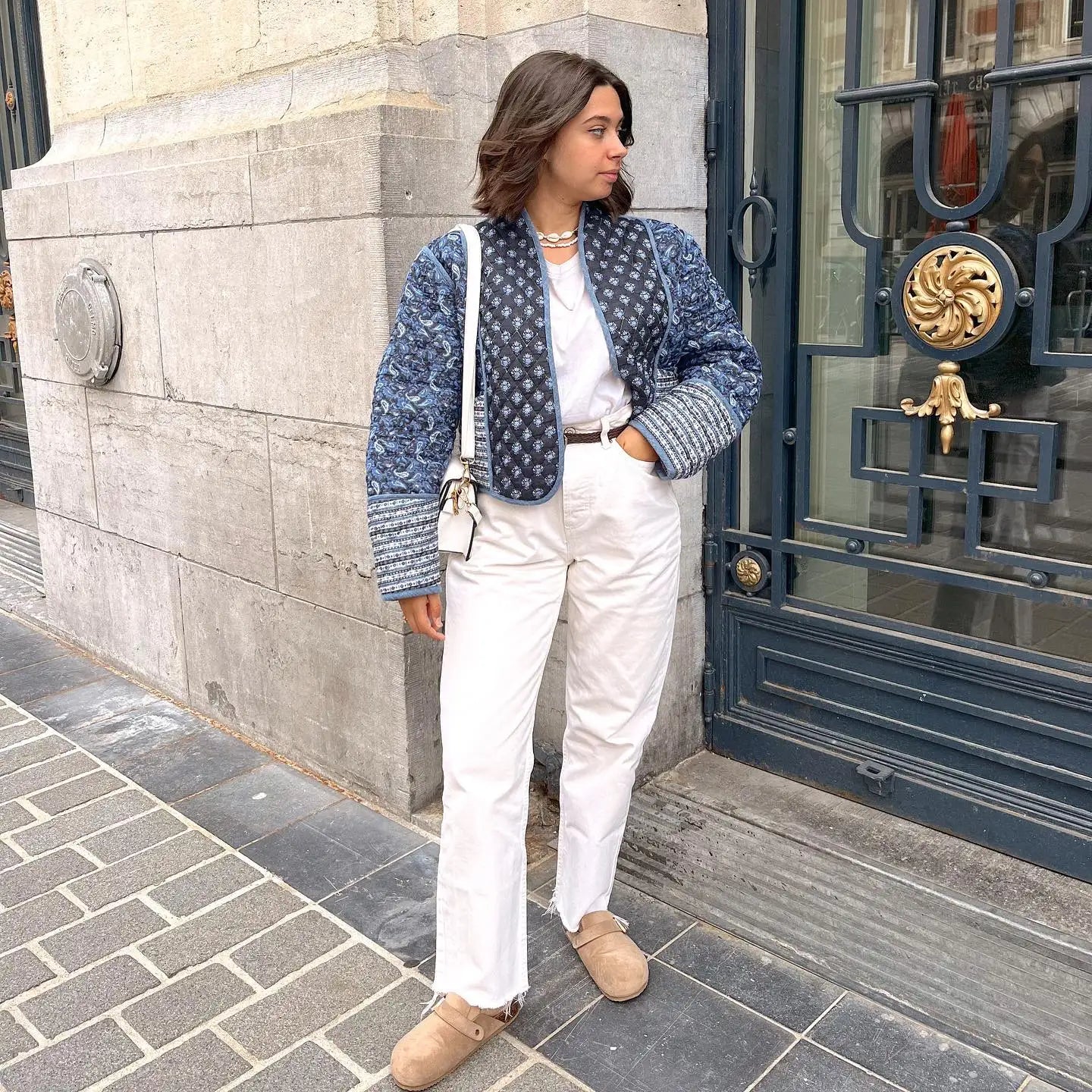 Ariadne - Veste réversible en coton pour femmes