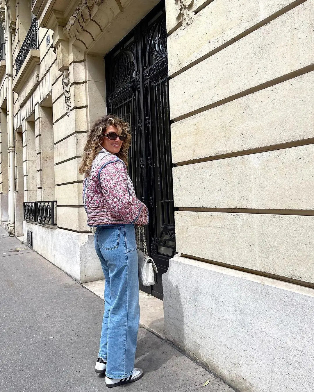 Ariadne - Veste réversible en coton pour femmes