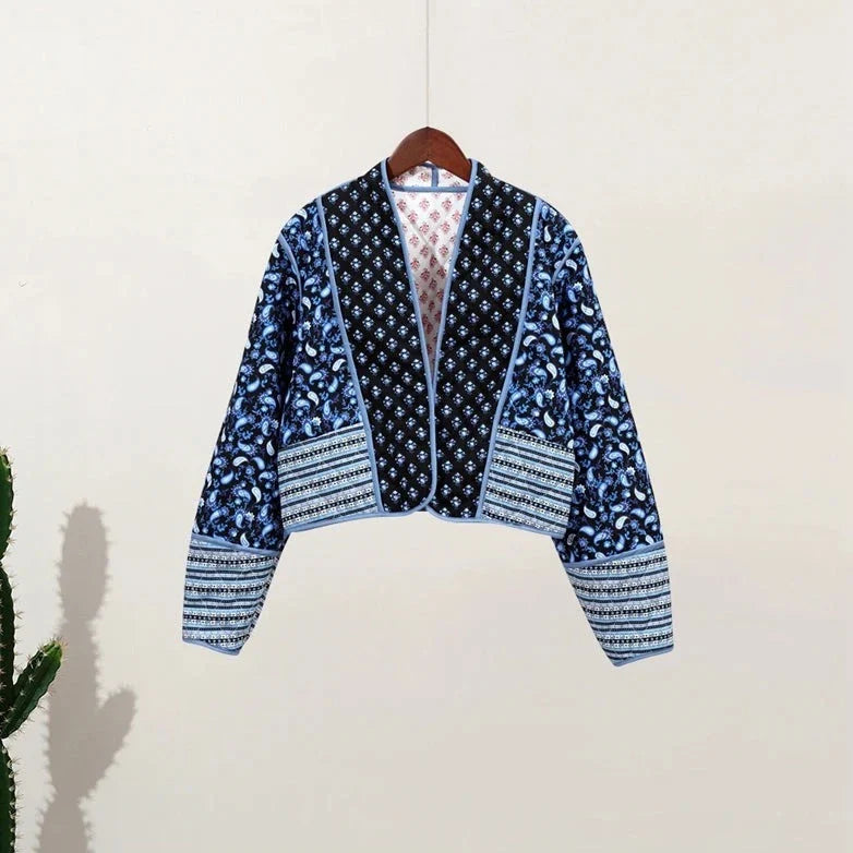 Ariadne - Veste réversible en coton pour femmes