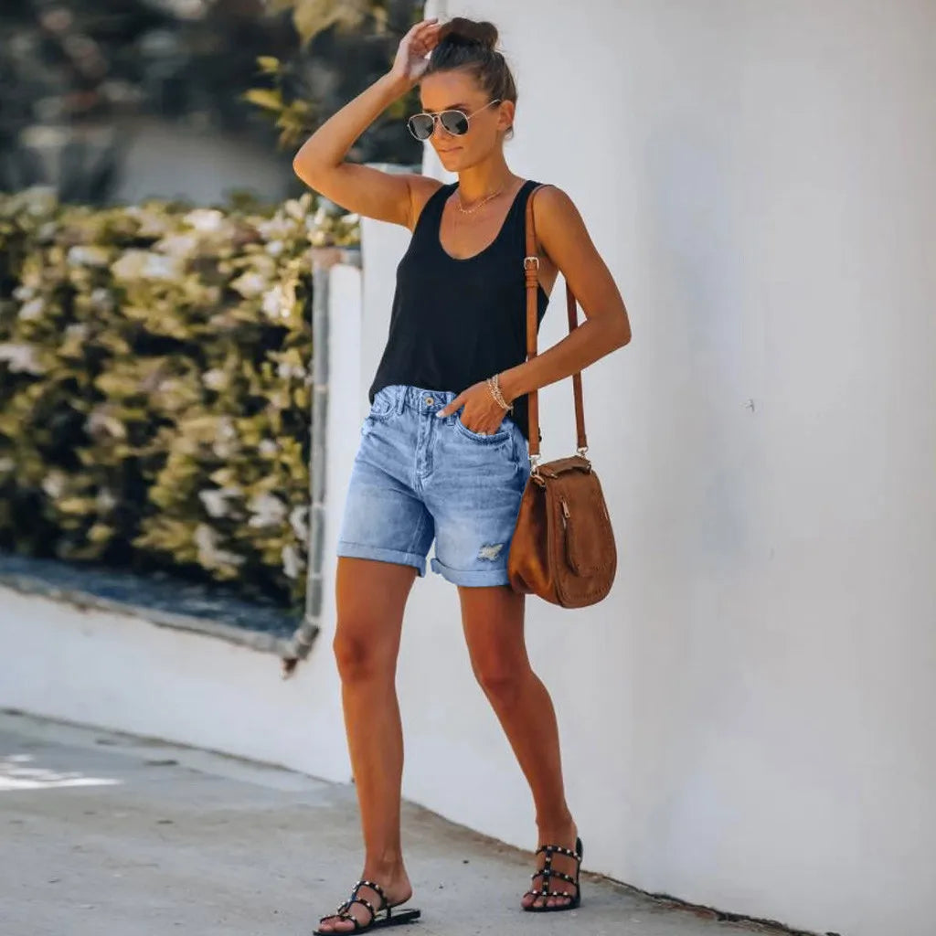 Margot - Short en jean