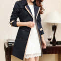 Trench Coat Homme Long Coupe-vent Double Boutonnage - Coupe Ample, Col à Revers, Polyvalent Pour Toutes Occasions - 2
