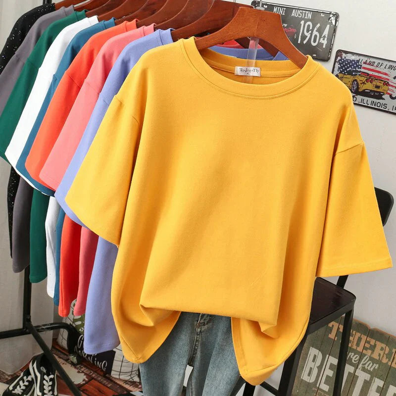 Rhoswen – T-shirt oversize en coton
