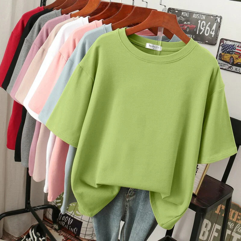 Rhoswen – T-shirt oversize en coton