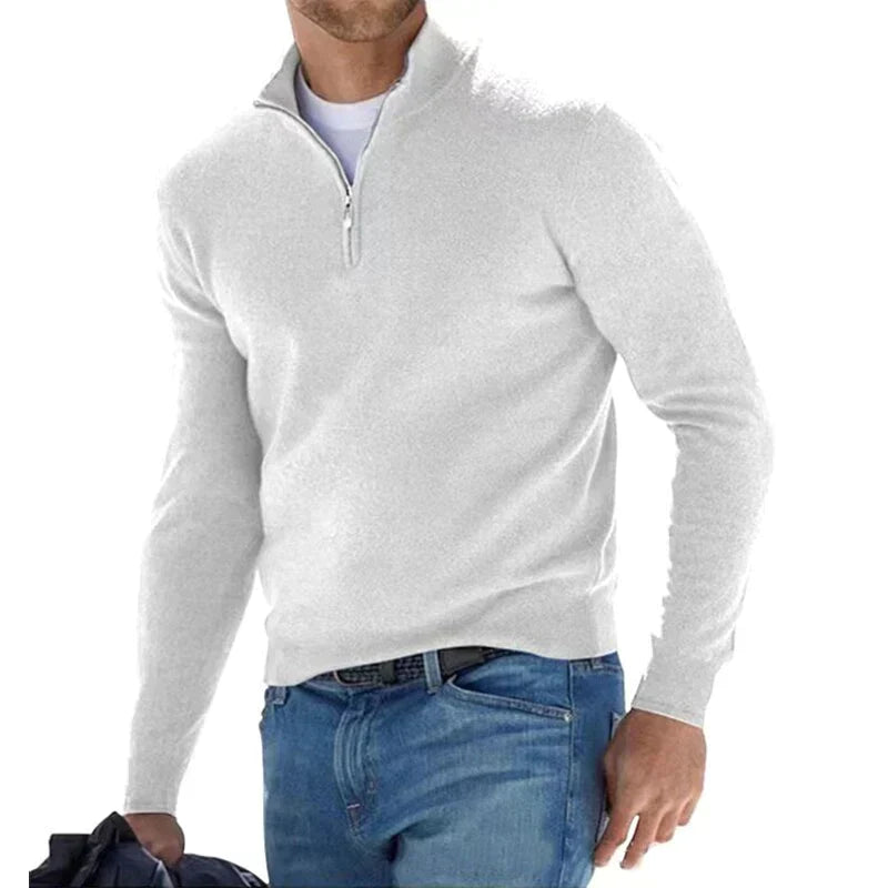 Ralf polo - pull zippé élégant pour homme