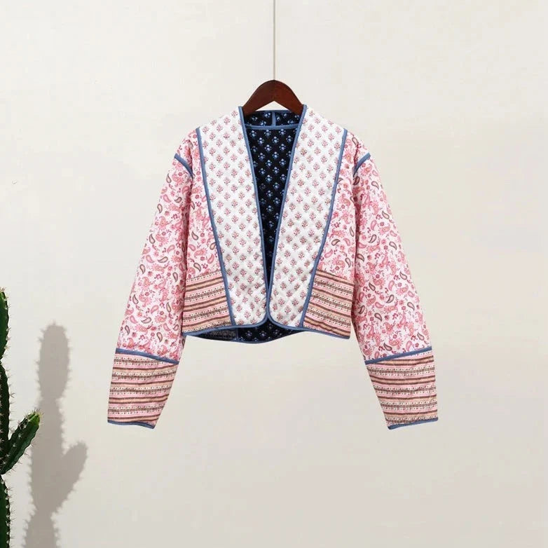 Ariadne - Veste réversible en coton pour femmes