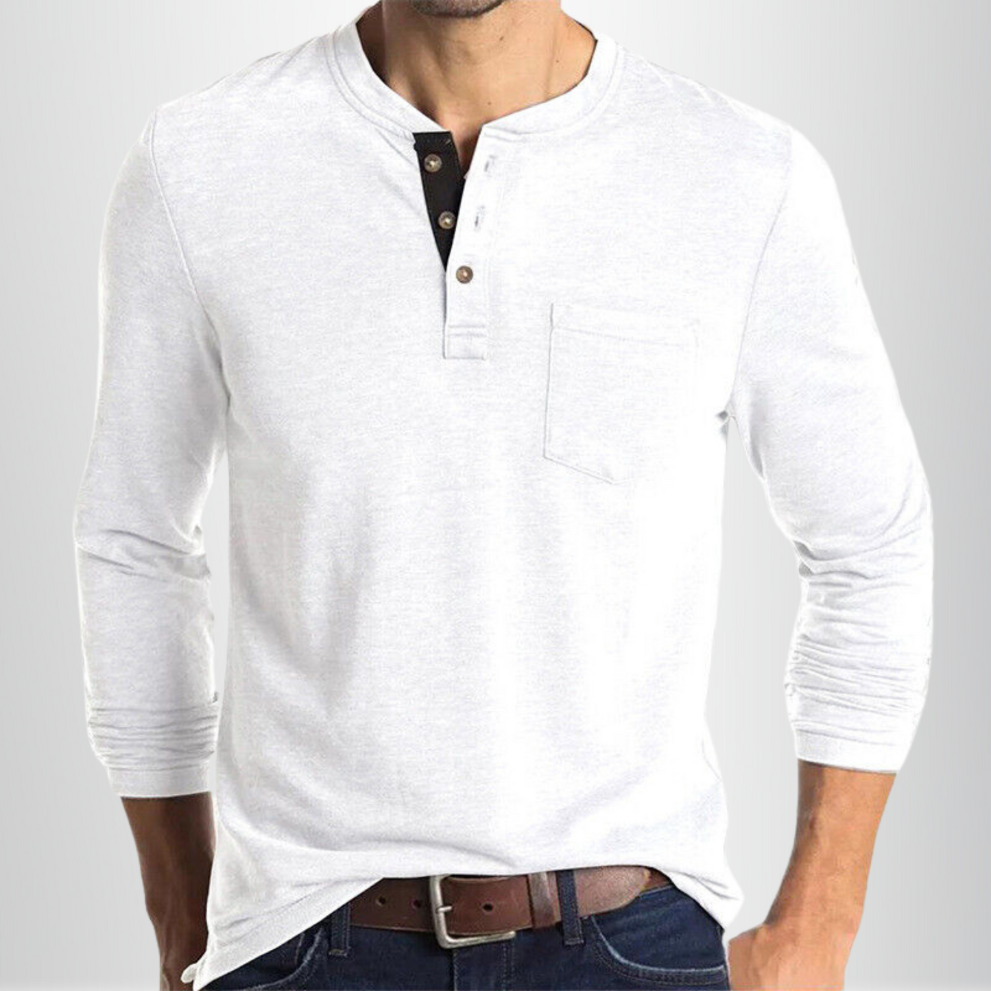 Charles - T-shirt à manches longues pour homme