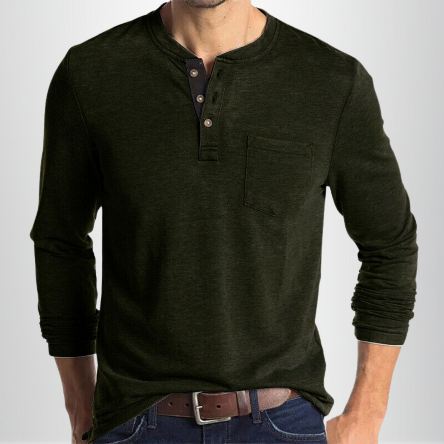 Charles - T-shirt à manches longues pour homme