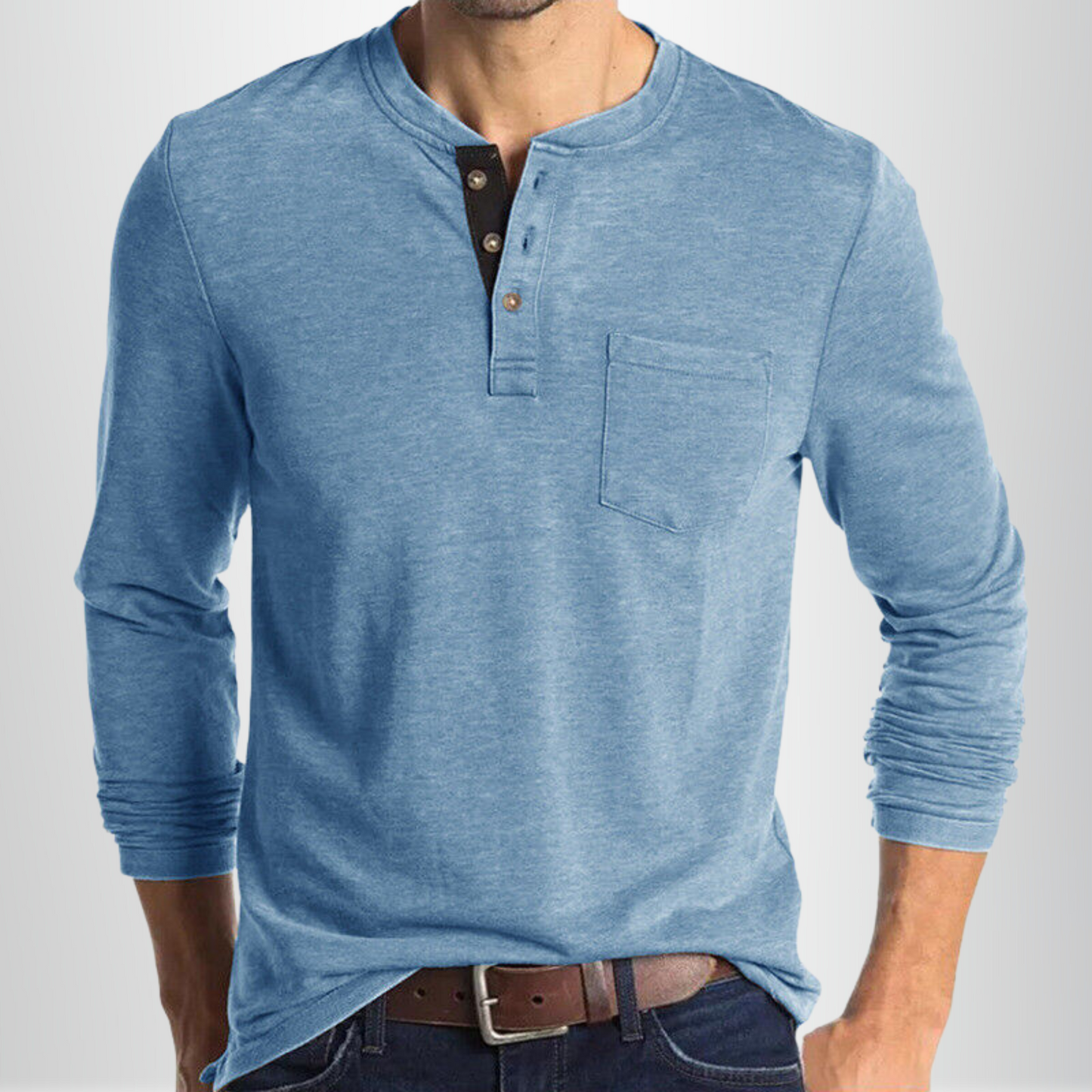Charles - T-shirt à manches longues pour homme