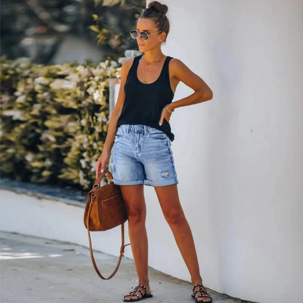 Margot - Short en jean