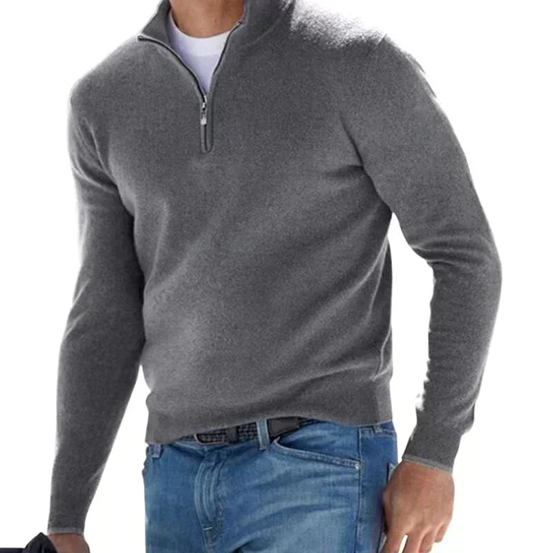 Ralf polo - pull zippé élégant pour homme