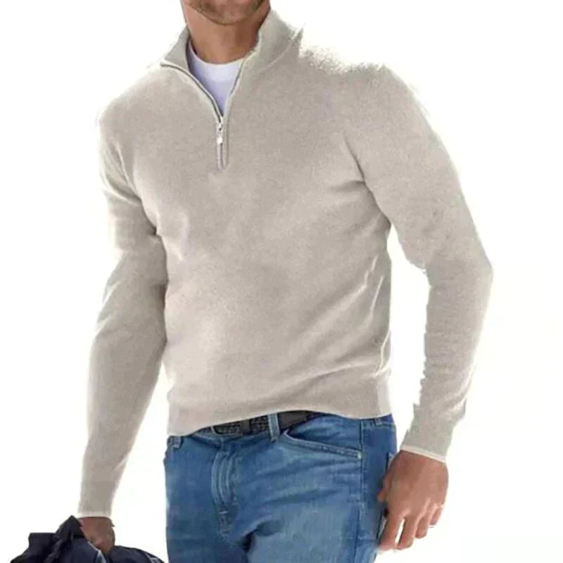 Ralf polo - pull zippé élégant pour homme