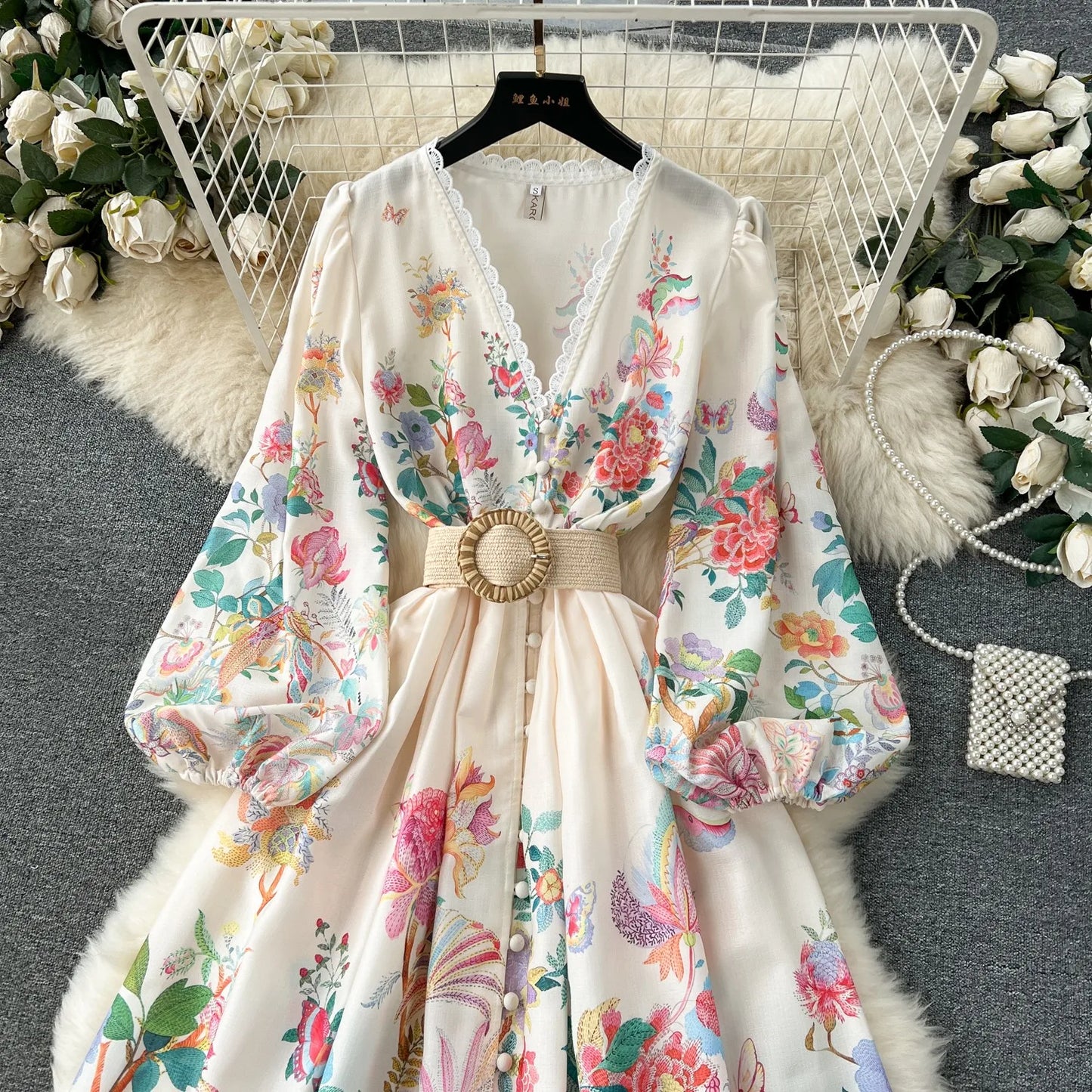 Ophelia - Robe vintage élégante