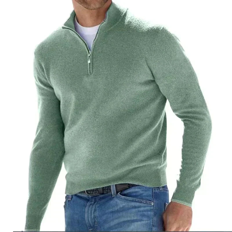 Ralf polo - pull zippé élégant pour homme
