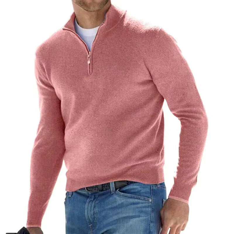 Ralf polo - pull zippé élégant pour homme