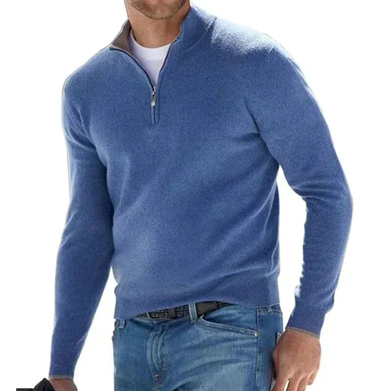 Ralf polo - pull zippé élégant pour homme
