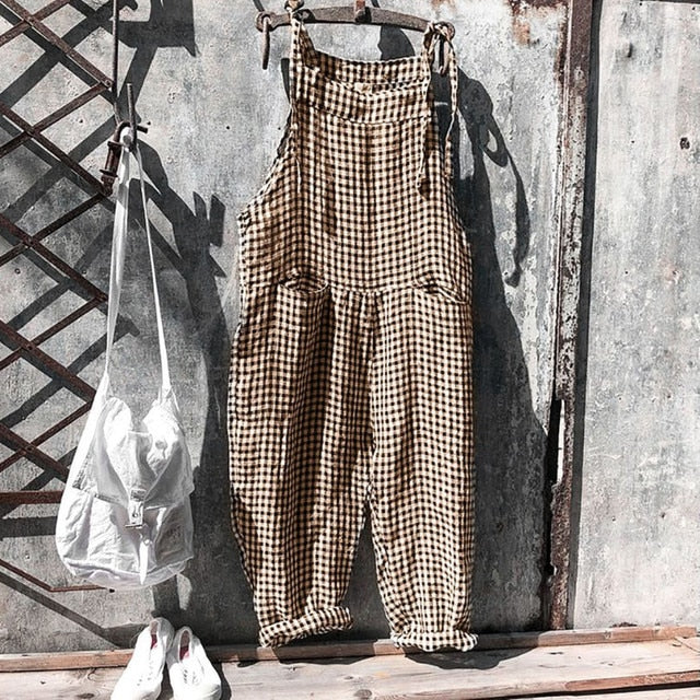 Philomena - Combinaison ample à rayures au look vintage